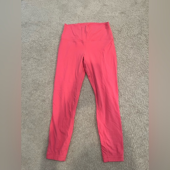 Lululemon align, leggings, color, hot pink size 6 - Picture 1 of 2